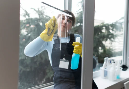 Nettoyage de vitres intérieures et extérieures à Pleurtuit